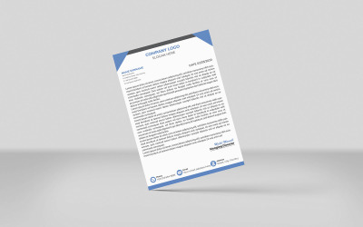 Minimalist Letterhead New Clean Letterhead Design