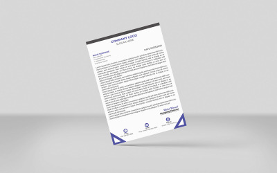 New Letterhead Corporate Identity Template Design