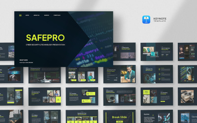 Safepro – Šablona Keynote Cyber Security