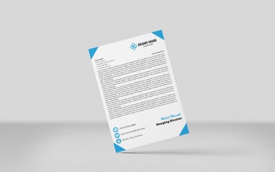 Antetli Kağıt Şablonu Düzenlenebilir, Özel Antetli Kağıt Şablonu