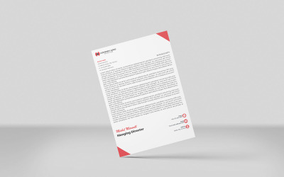 Letterhead Design With AI And EPS