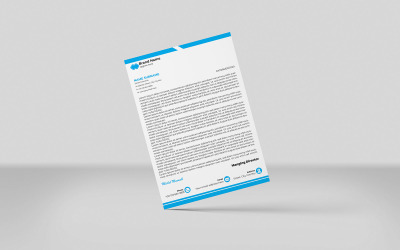 Bloc de membrete - Nueva plantilla de identidad corporativa