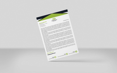 Carta intestata - Modello di identità aziendale Modello di carta intestata