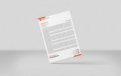 Carta intestata moderna, carta intestata professionale