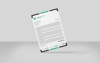 Design creativo per carta intestata per aziende e design multiuso