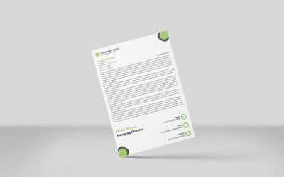 Modern Corporate Creative Business Letterhead Design