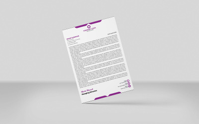 Nuovo design minimalista per la carta intestata