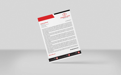 Plantilla de identidad corporativa Diseño de membrete