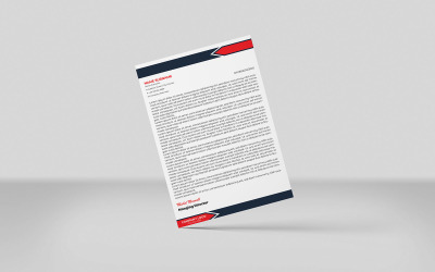 商业公司传单信头模板