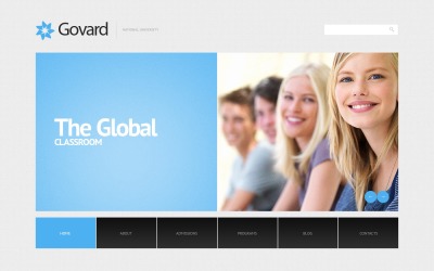 Responsywny motyw WordPress University Responsive WordPress Theme #45013
