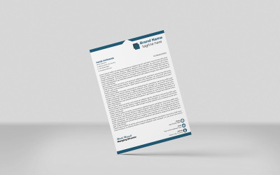 Corporate Letterhead - Corporate Identity Template (Design)