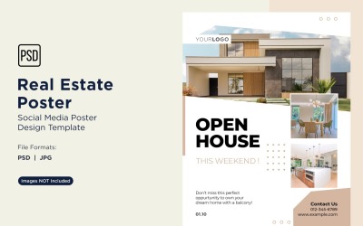 Real Estate Social Media Poster Design Mall 03