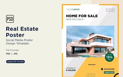 Real Estate Social Media Poster Design Mall 05