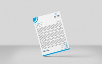 Saleha Letterhead - Corporate Identity New Template