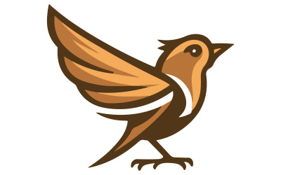 Logo of a bird in the Wild West