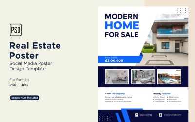 Real Estate Social Media Poster Design Mall 84
