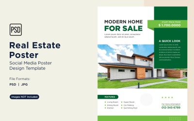 Real Estate Social Media Poster Design Mall 94