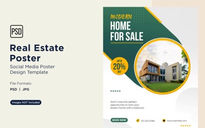 Real Estate Social Media Poster Post Design Template 59
