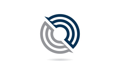 Abstract cirkellogo vector pictogram ontwerp V0