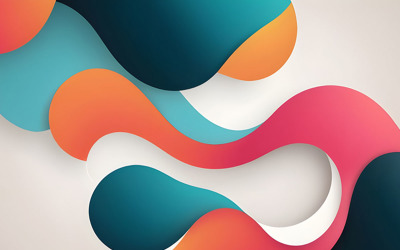 Abstract Wallpaper Wave Background