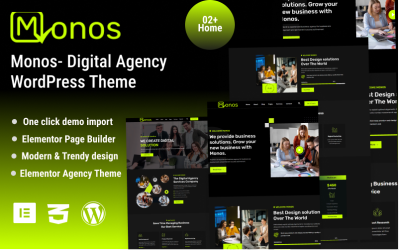 Monos – WordPress-Theme für Digitalagenturen