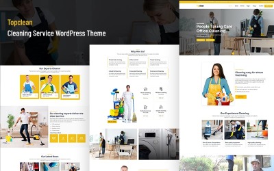 Topclean – úklidová služba téma WordPress