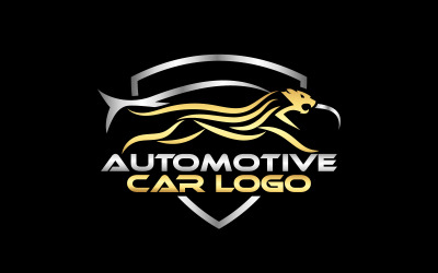 Design del logo per auto sportiva Chetah Speed di lusso