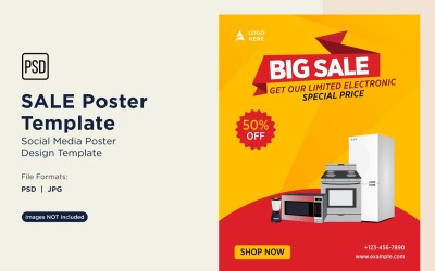 Sale Marketing Poster Design 12