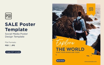 Sale Marketing Poster Design 74