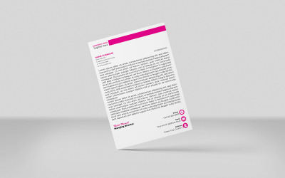 Carta intestata creativa Carta intestata aziendale Design