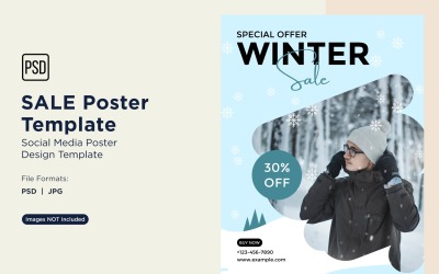 Sale Marketing Poster Design 100