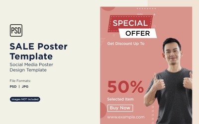Sale Marketing Poster Design 66