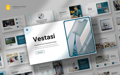 Vestasi - Modelo de Google Slides de Investimentos e Finanças