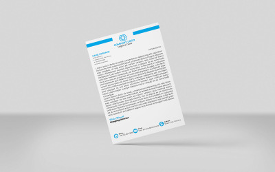 Kreatywny papier firmowy Papier firmowy korporacyjny Szablon identyfikacji wizualnej Projekt Minimalistyczny styl SKY
