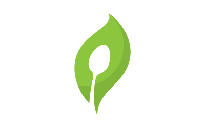 Modello vettoriale del logo del ristorante V0