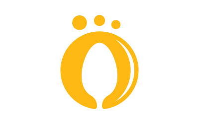 Modello vettoriale del logo del ristorante V6