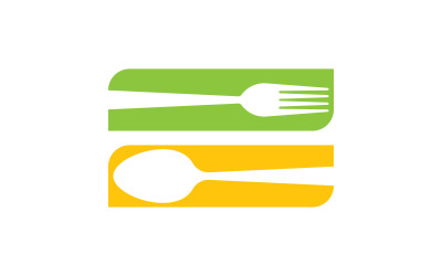Restaurantlogo vector sjabloon V1