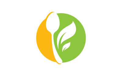 Векторный шаблон логотипа ресторана V4