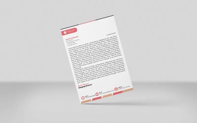 Creative Minimal Style Identity Template Design 3 Color