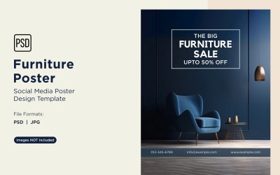 Furniture Poster Design Template 13