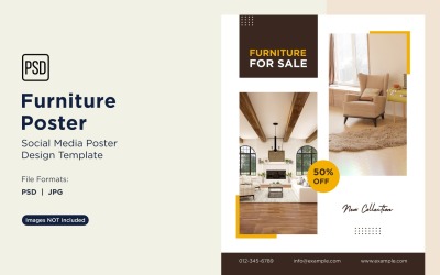 Furniture Poster Design Template 17
