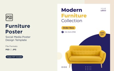 Furniture Poster Design Template 19