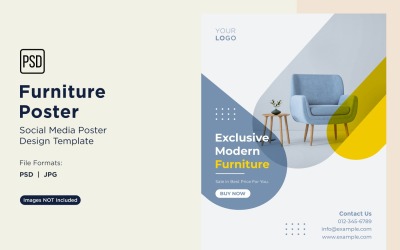 Furniture Poster Design Template 20