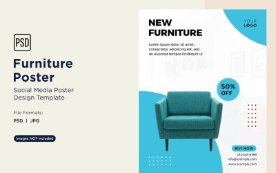 Furniture Poster Design Template 21