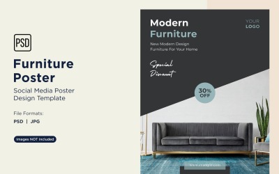 Furniture Poster Design Template 25