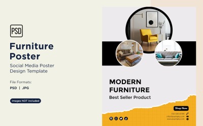 Furniture Poster Design Template 29