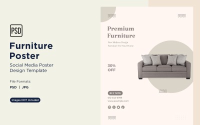 Furniture Poster Design Template 40