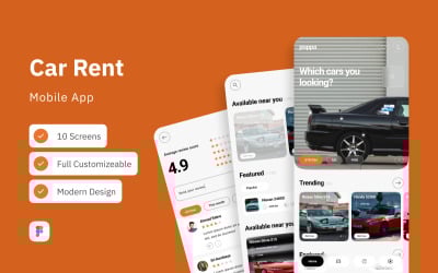 Poppa - Car Rental Mobile App