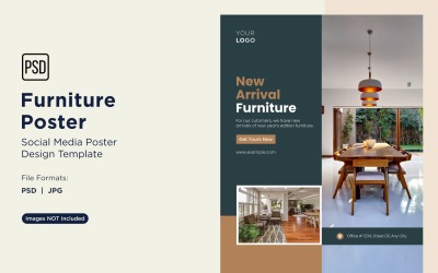 Furniture Poster Design Template 42