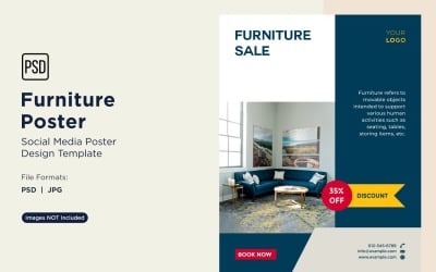 Furniture Poster Design Template 47